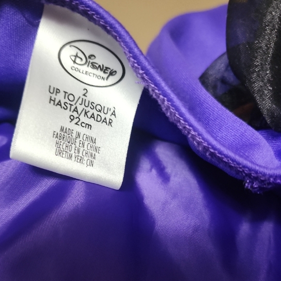 Disney Halloween Witch Costume - Purple, Black, and Orange - Picture 8 of 8